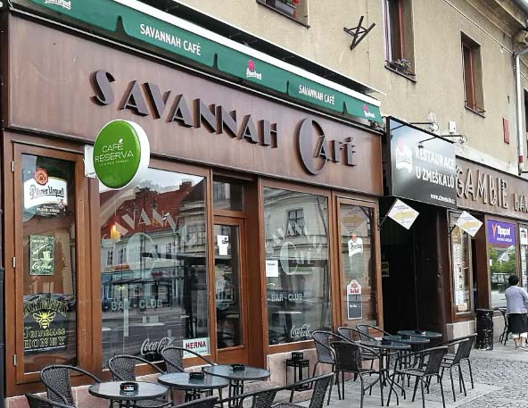 savannah café brandýs